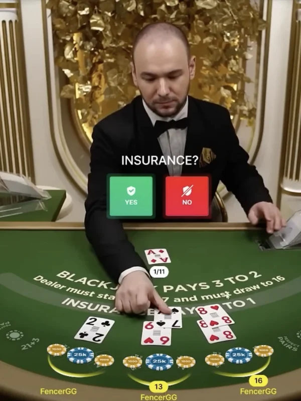 live casino blackjack
